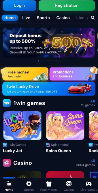 1win apk download